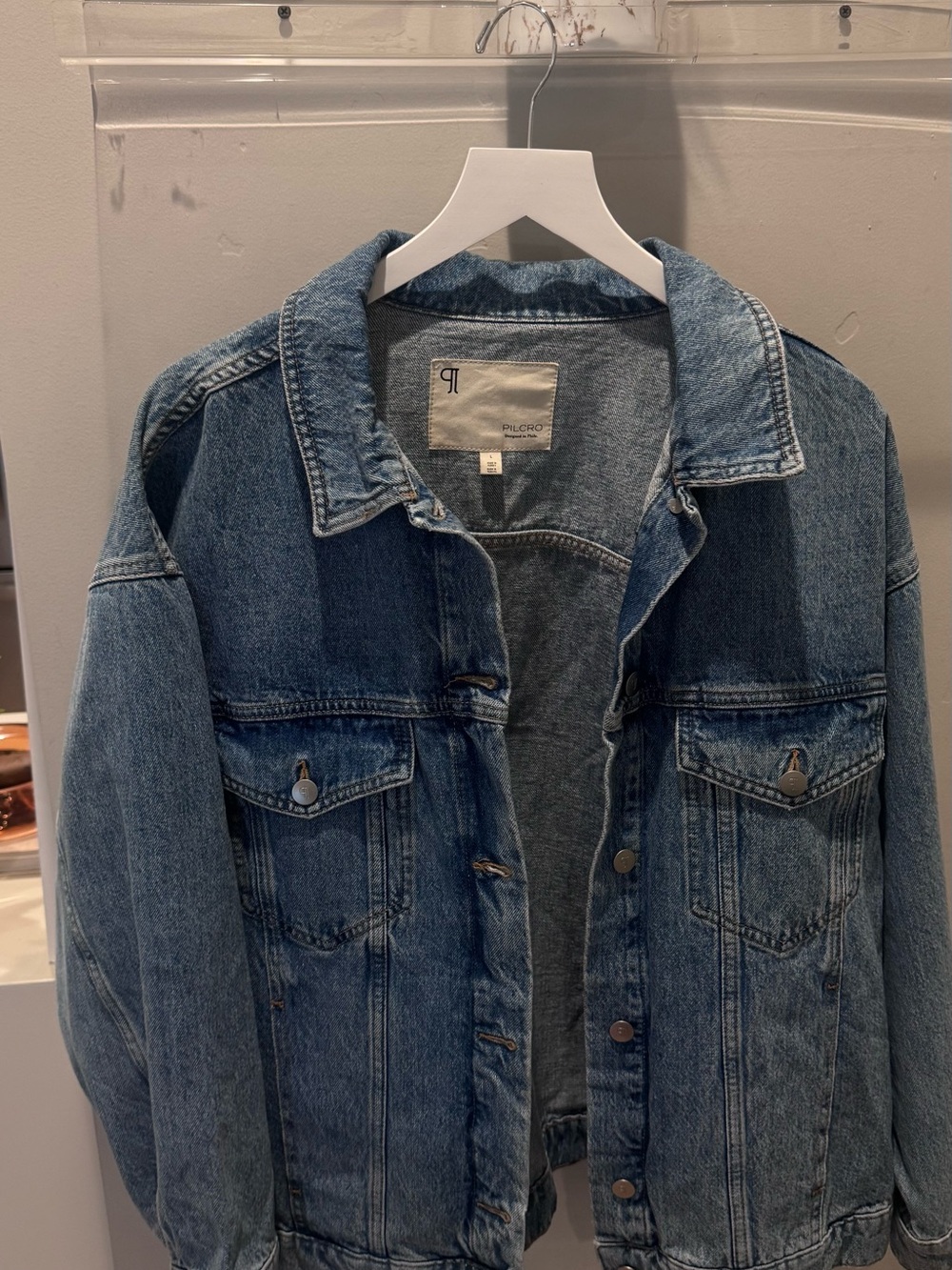 Pilcro Weston Blue Denim Jacket